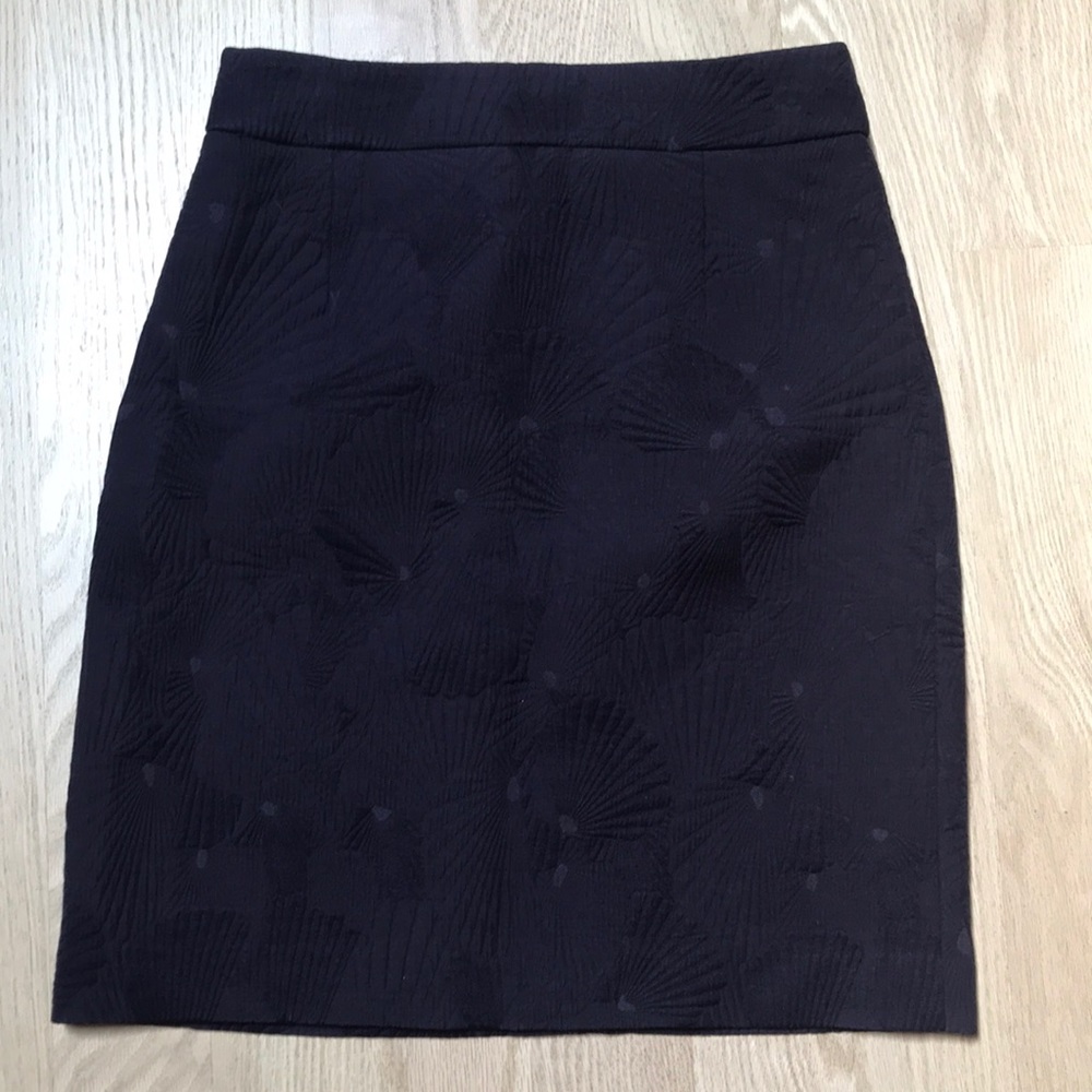 H&M purple pencil skirt